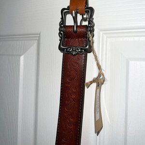 "Most Wanted" USA Leather Belt
